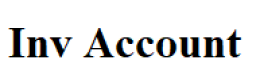 Inv Account logo
