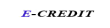 E Credit logo