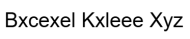 Bxcexel Kxleee Xyz logo