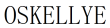 Oskellye logo