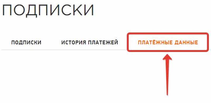 Проверьте, каким платным сервисам разрешено списывать деньги с вашей карты