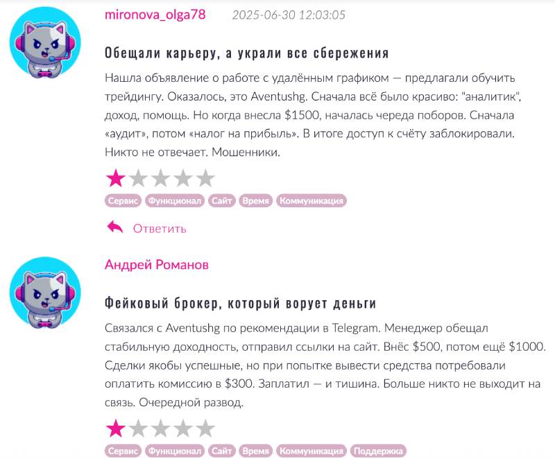 Путь к финансовой дыре в бюджете начинается на Aventushg