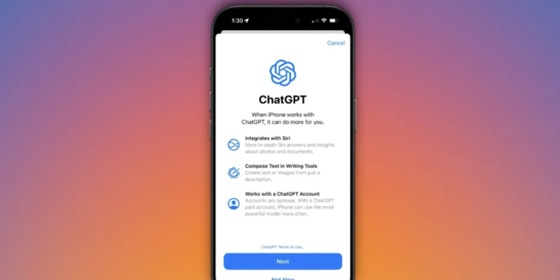 Apple добавила ChatGPT в бета-версию iOS 18.2