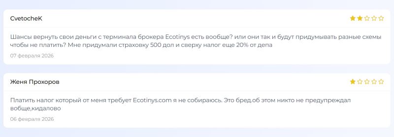 Псевдокомпания Ecotinys — экспертный разбор очередного клонированного лохотрона