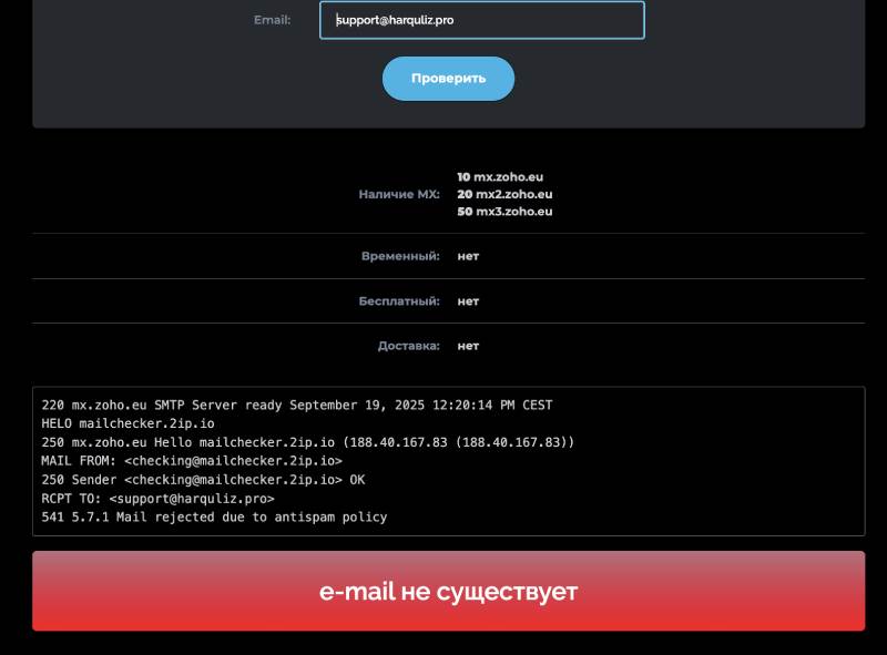 Брокер Harquliz и очередная клонированная схема развода трейдеров 