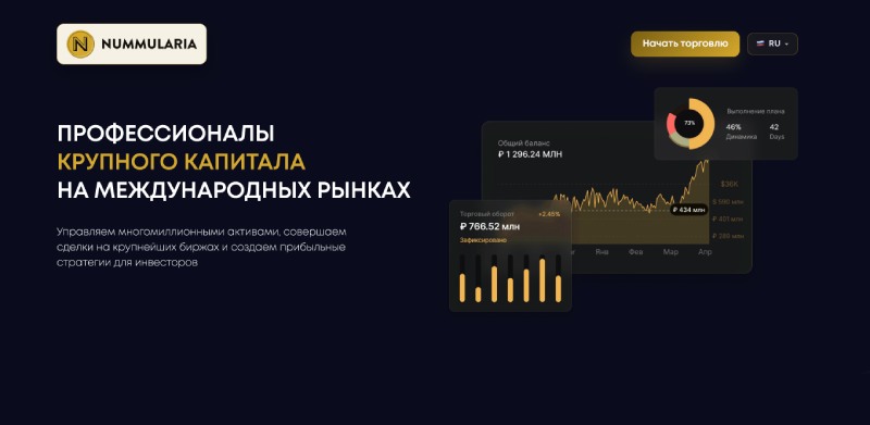 Nummularia — фейковая компания, ворующая клиентские деньги, представляясь брокером