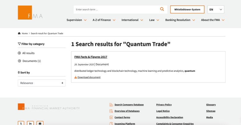 Quantum Trade — самоназванная брокерская компания, не имеющая ничего общего с финансовыми рынками