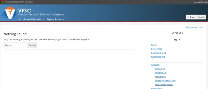 Ralyxo — финансовый лохотрон без реальной торговли и выхода на финансовые рынки