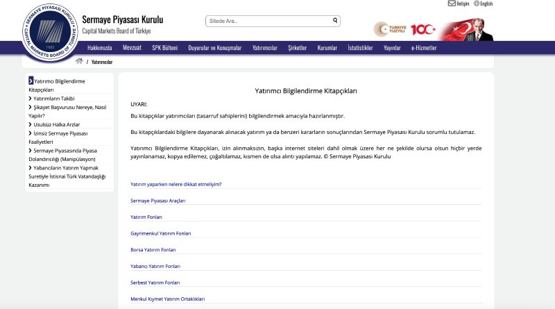 SPK — Совет по рынкам капитала Турции