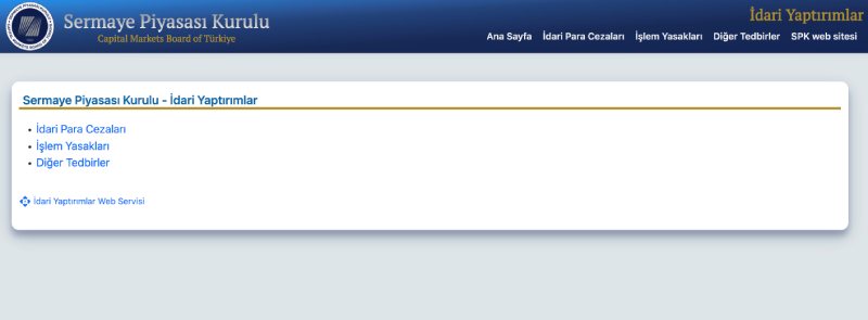 SPK — Совет по рынкам капитала Турции