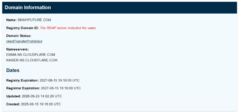 Skimyfuture — фейковый финансовый посредник, готовый облапошить любого каждого клиента