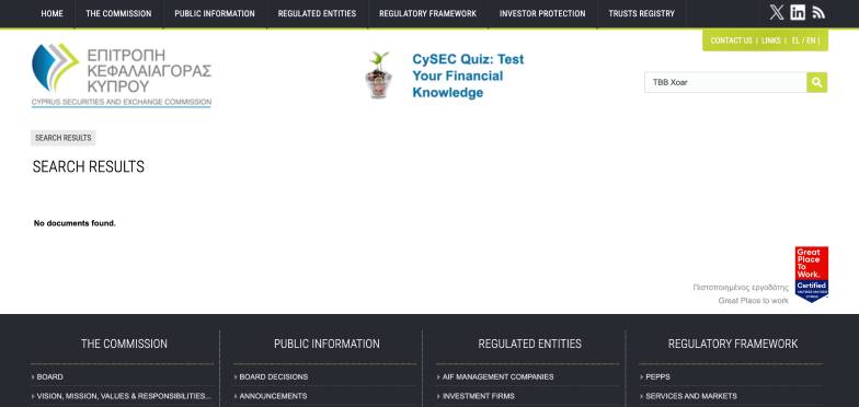 TBB Xoar — типичный представитель финансовой аферы, зарабатывающий на доверии пользователей