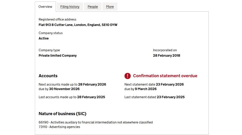 Goscrown Limited — псевдоброкерский проект, который использует бренд реальной британской компании для формирования положительной репутации 