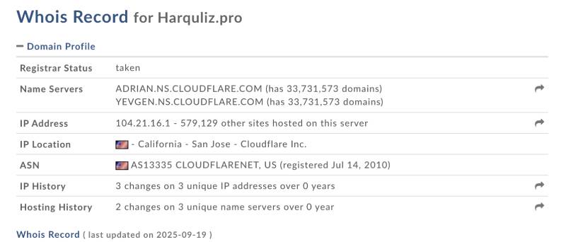 Брокер Harquliz и очередная клонированная схема развода трейдеров 