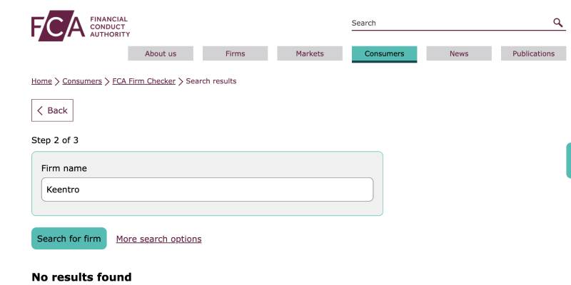 Брокер Keentro — завуалированная ложь о заработке