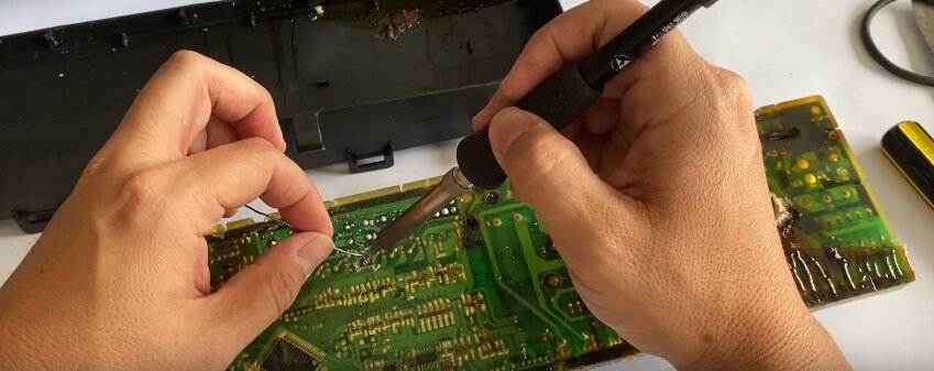 Распространении схемы с умышленной порчей электроники