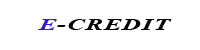 E Credit logo