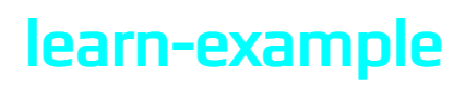 Learn Example logo