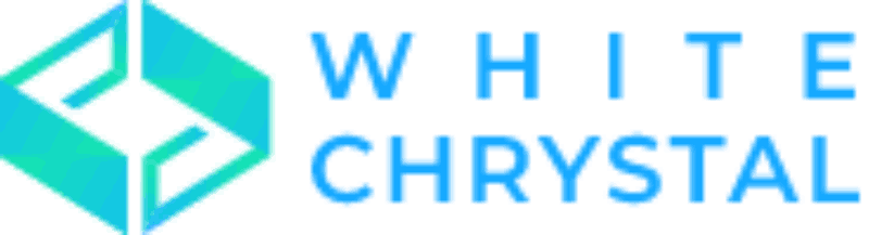 White Chrystal logo