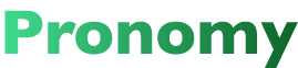 Pronomy logo
