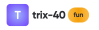 Trix 40 logotype