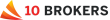 10 Brokers logo