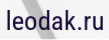 Leodak logo