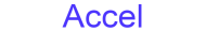 Accel R logo