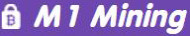 M1 Mining logo