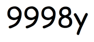 9998y logo