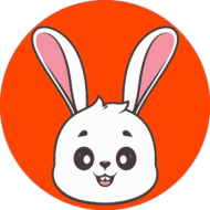 White Bunny logo