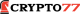 Crypto77 — надежный брокер для торговли криптовалютой logotype