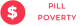 Pill Poverty logotype