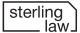 Sterling Law logotype