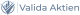 Valida Aktien logotype