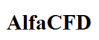 AlfaCFD logotype
