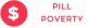 Pill Poverty logotype