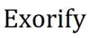 Exorify logo