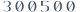 300500 Live logotype