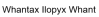 Whantax Ilopyx Whant logotype