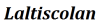 Laltiscolan logotype