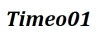 Timeo01 logotype