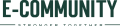 E Community logo