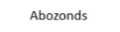 Abozonds logo
