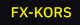 FxKors logotype