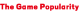 The Game Popularity logotype