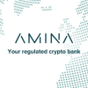AMINA Bank AG is a Swiss Bank logotype