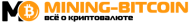 Mining Bitcoin logo