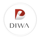 Дизайн-студия обоев Diwa logotype