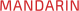 Mandarin logotype